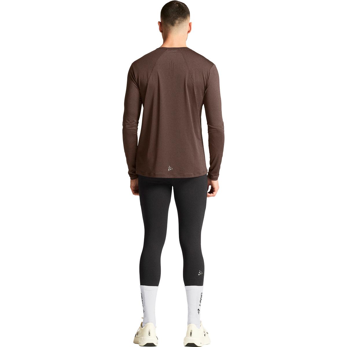 Craft Advanced Essence 2 Langærmet Løbe T-shirt Herre Brown