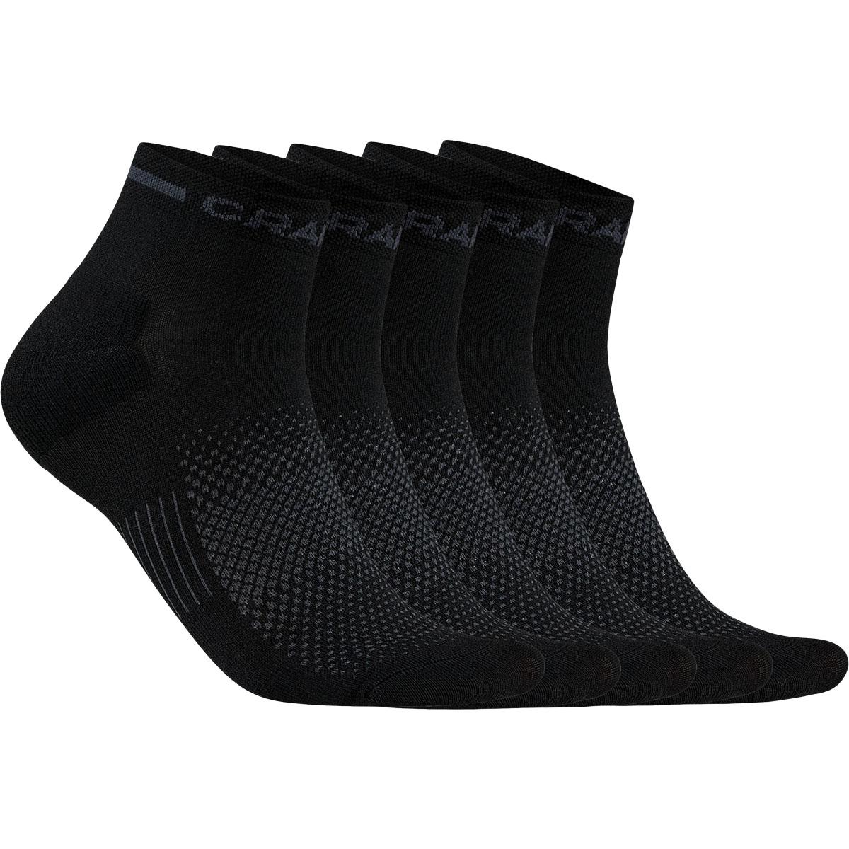 Craft Active Mid 5-Pack Løbestrømper Black