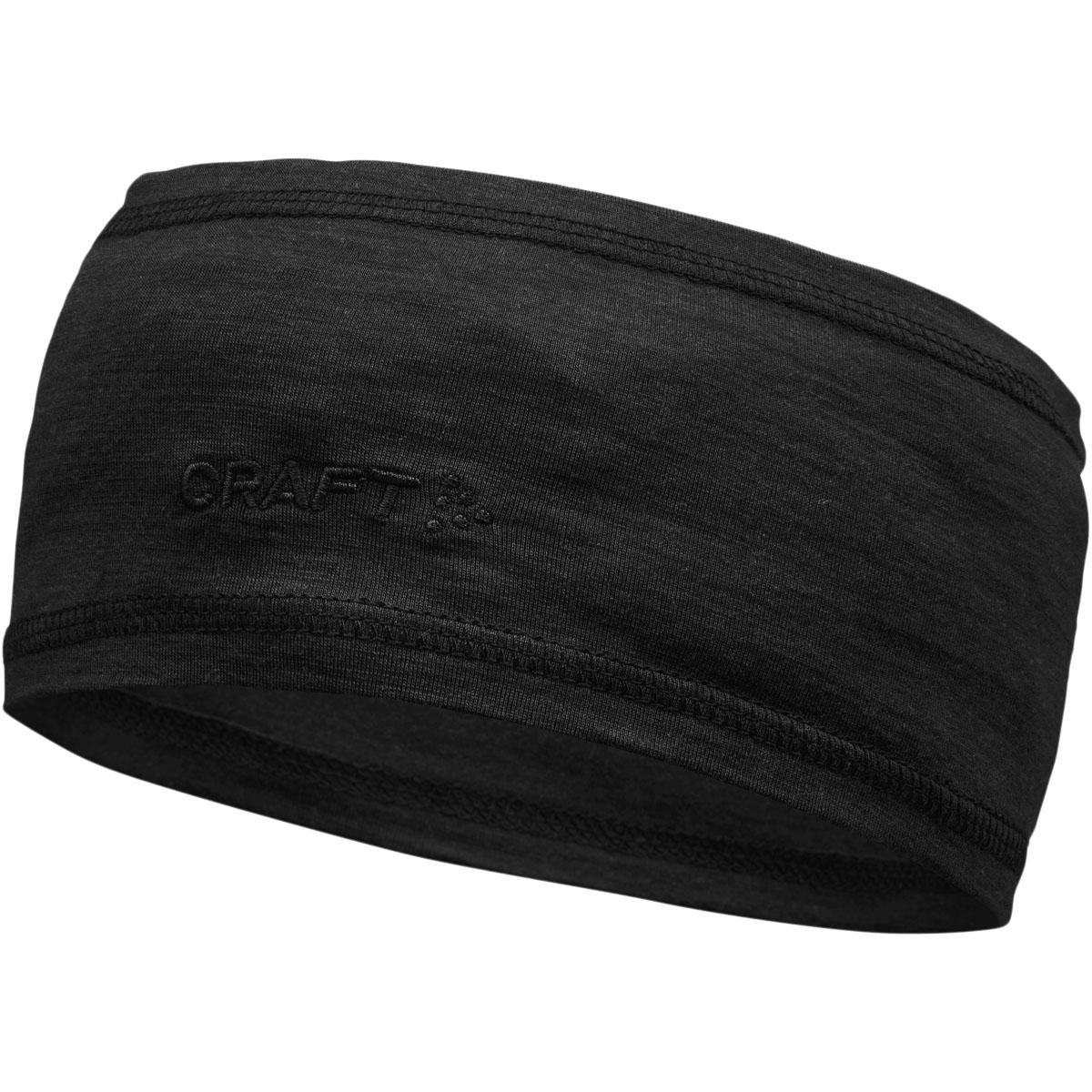 Craft Essence Wool Løpepannebånd Unisex Black