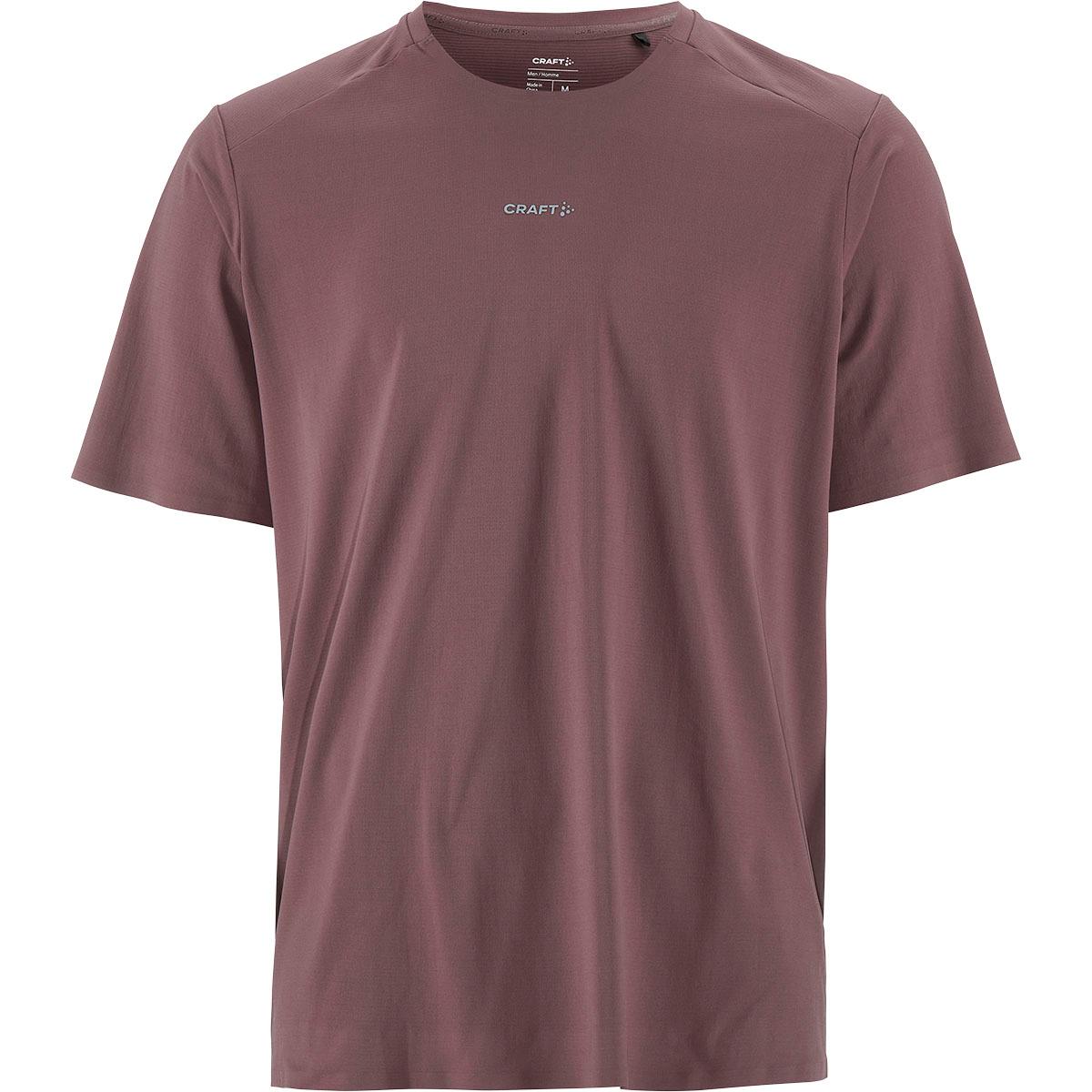 Craft Hypervent Löpar T-shirt Herr Bordeaux