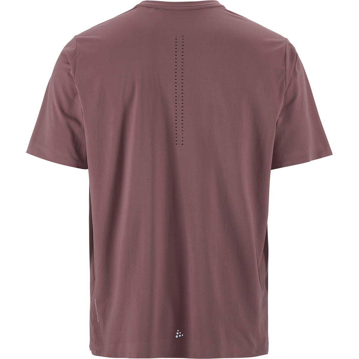 Craft Hypervent Löpar T-shirt Herr Bordeaux