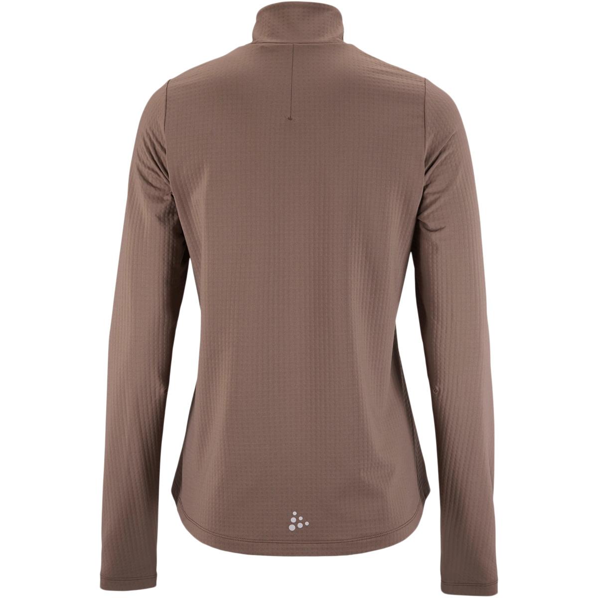 Craft Gain Thermal Midlayer Løpetrøye Dame Plum Taupe