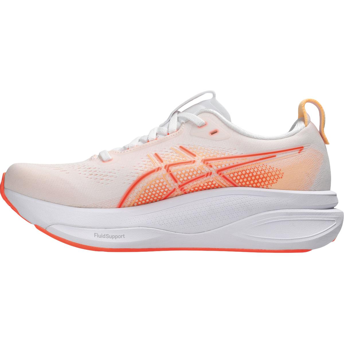 ASICS Gel-Kayano 33 Löparskor Dam WHITE/VIVID CORAL