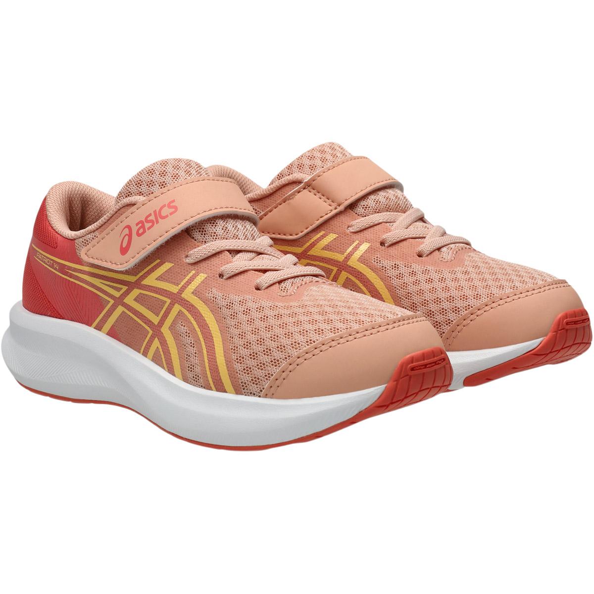 ASICS Patriot 14 Borrelås Joggesko Barn CANTALOUPE/WATERMELON