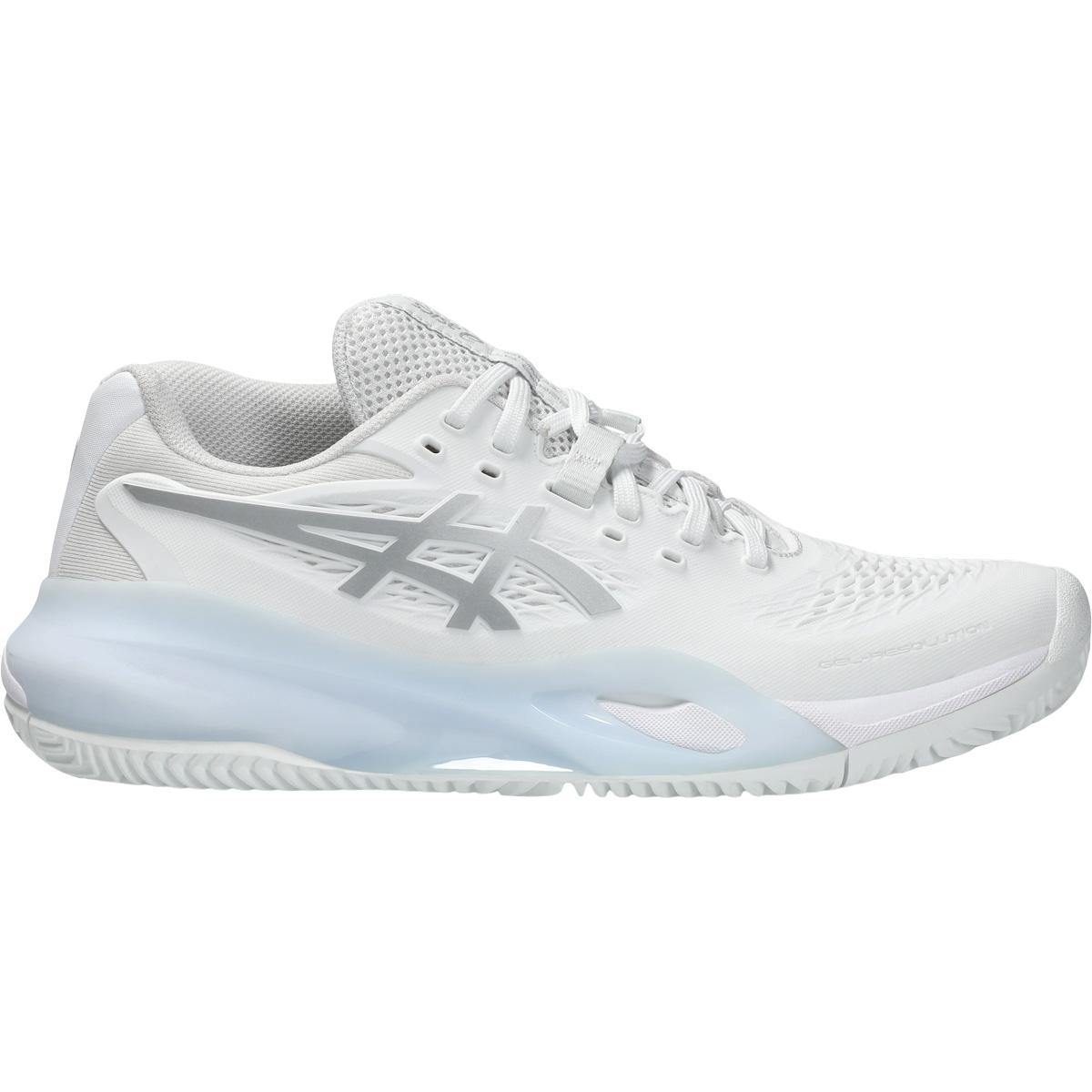 ASICS Gel-Resolution X Clay Tennissko Dame WHITE/WHITE