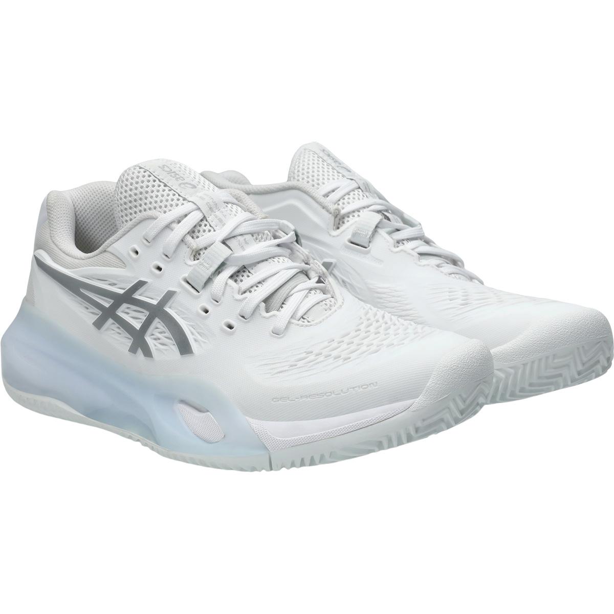 ASICS Gel-Resolution X Clay Tennissko Dame WHITE/WHITE