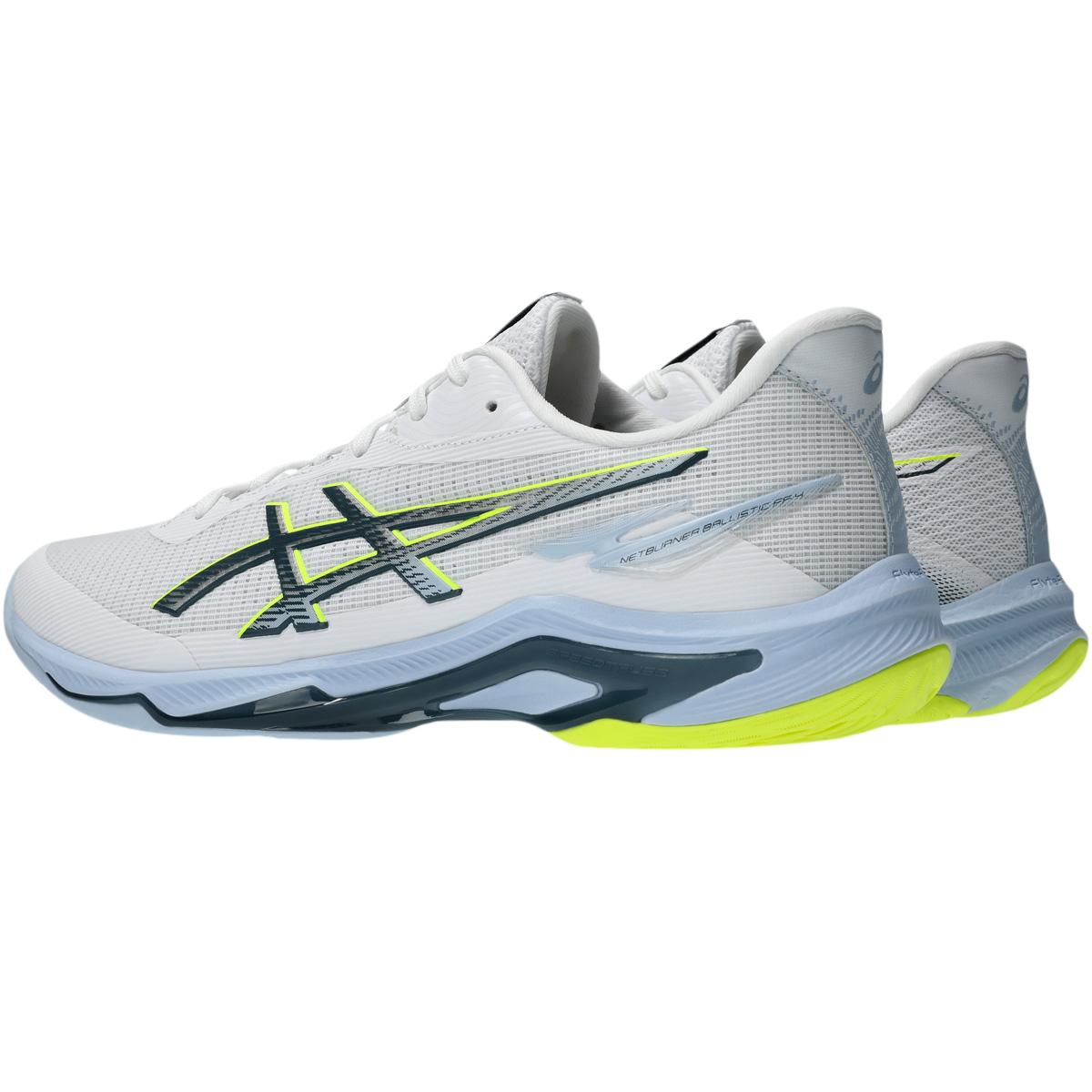 ASICS Netburner Ballistic FF 4 Håndboldsko Herre WHITE/RAW INDIGO