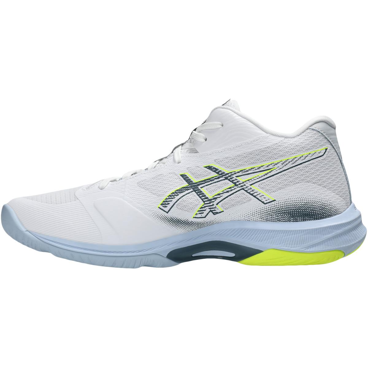 ASICS Netburner Ballistic FF MT 4 Håndballsko Herre WHITE/RAW INDIGO