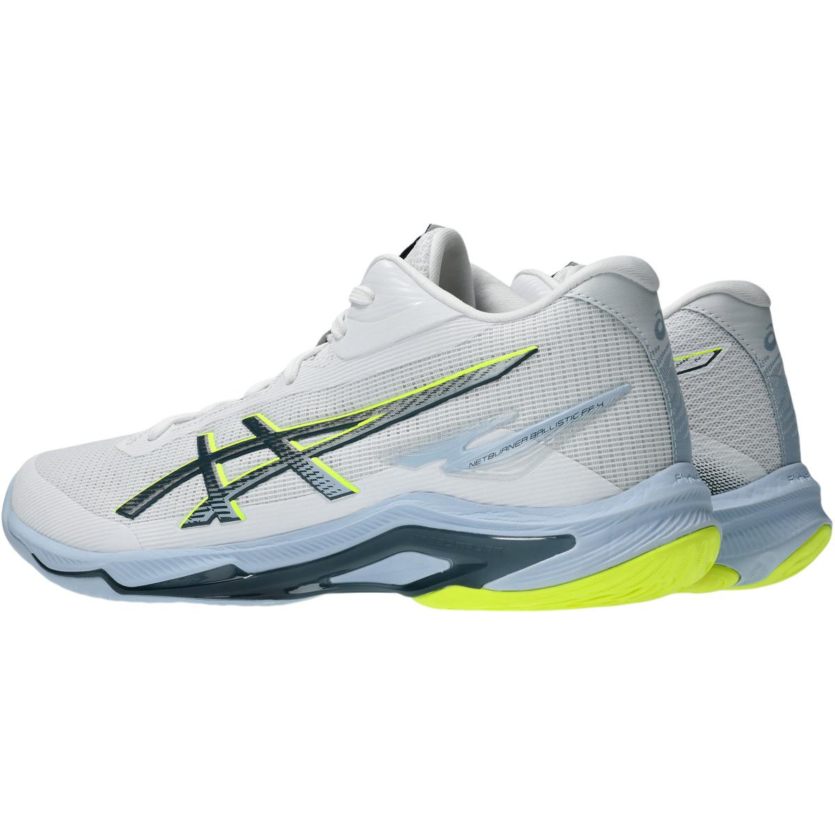 ASICS Netburner Ballistic FF MT 4 Håndballsko Herre WHITE/RAW INDIGO