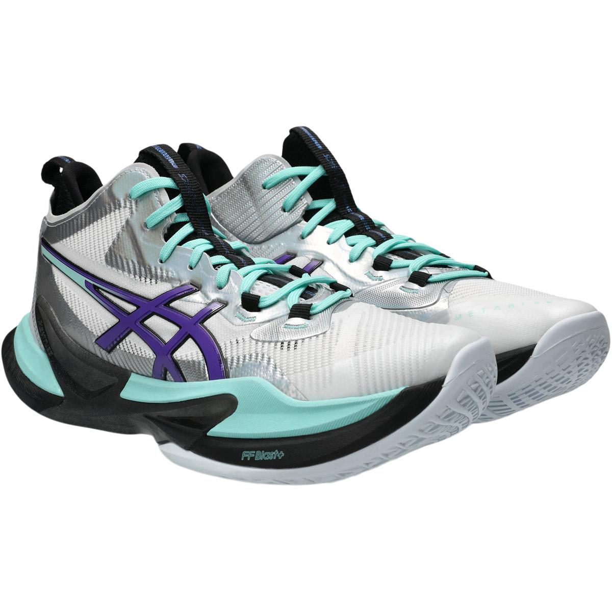 ASICS Metarise 2 Håndballsko Herre WHITE/RADIANT AMETHYST