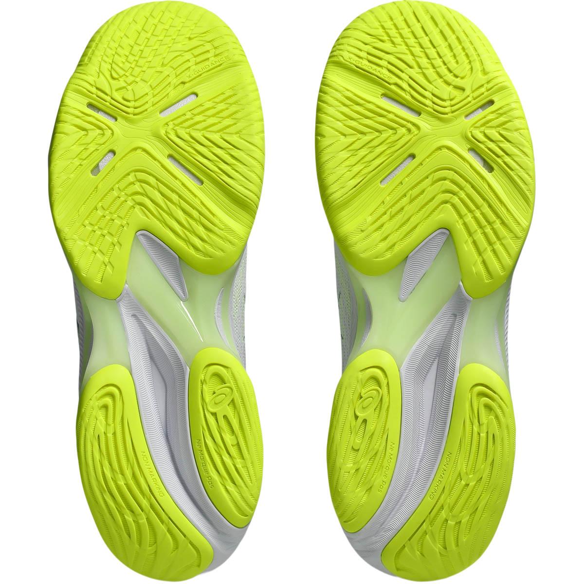 ASICS Netburner Ballistic FF 4 Håndboldsko Dame WHITE/SAFETY YELLOW