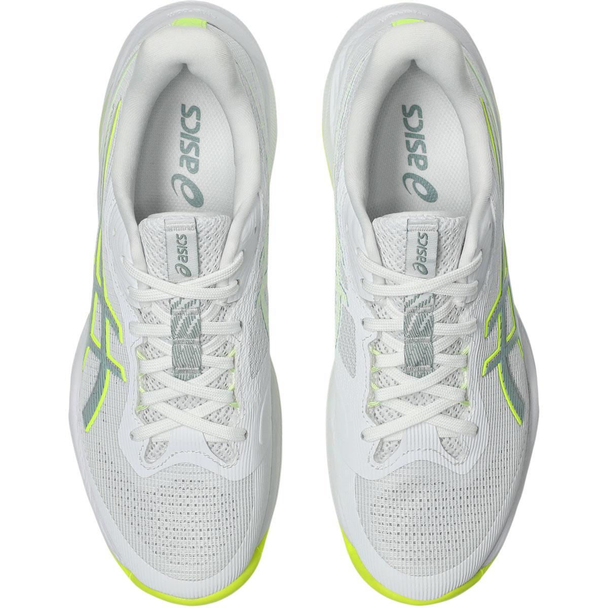 ASICS Netburner Ballistic FF 4 Håndboldsko Dame WHITE/SAFETY YELLOW