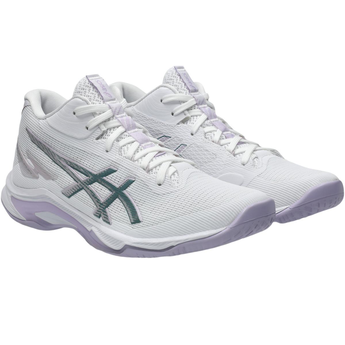 ASICS Netburner Ballistic FF MT 4 Håndboldsko Dame WHITE/DAHLIA