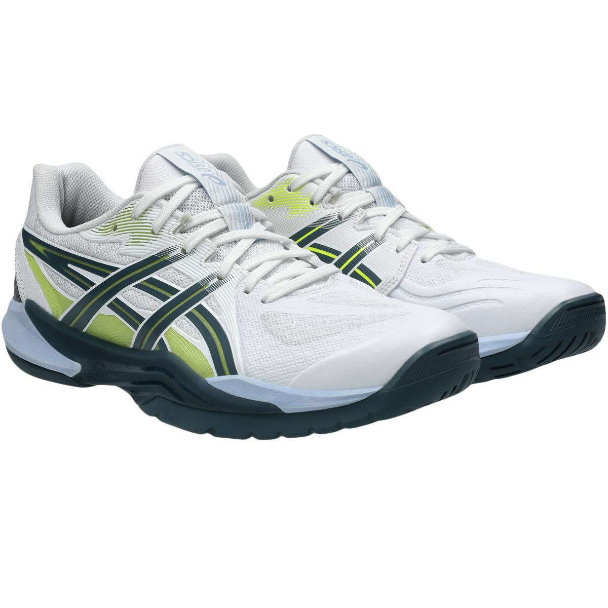 ASICS Powerbreak FF Håndballsko Herre WHITE/RAW INDIGO