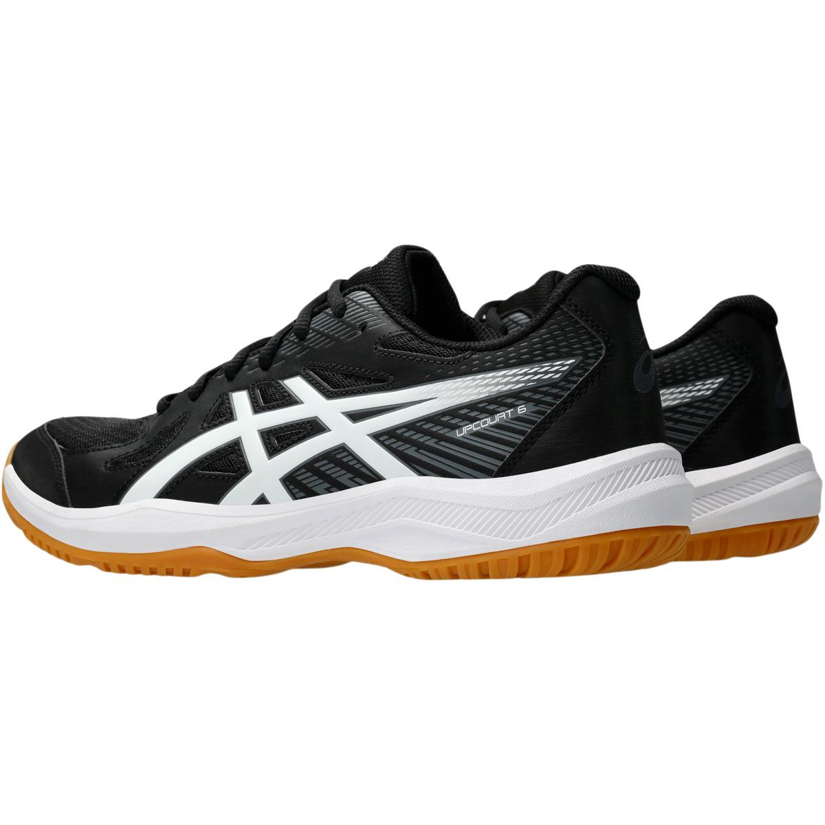 ASICS Upcourt 6 Indendørssko Herre Black/White