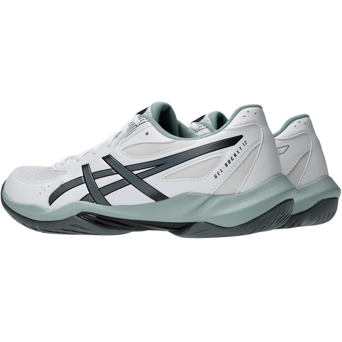 ASICS Gel-Rocket 12 Håndboldsko Herre WHITE/STEEL GREY