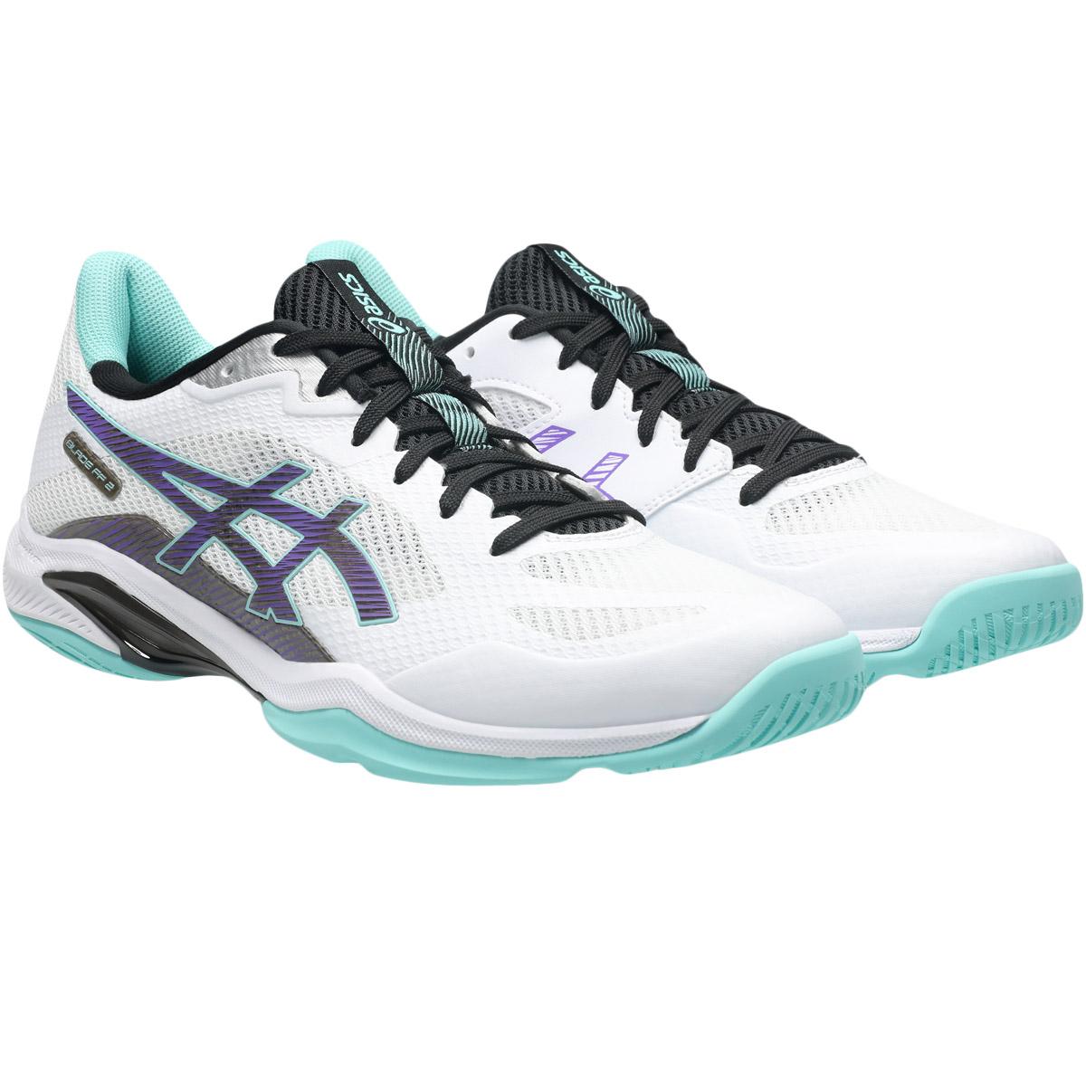 ASICS Blade FF 2 Håndballsko Herre WHITE/RADIANT AMETHYST