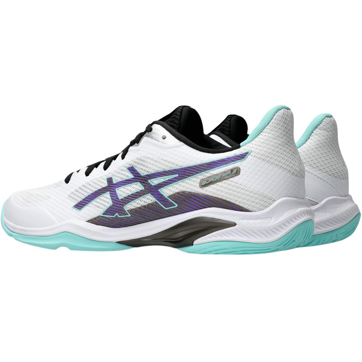 ASICS Blade FF 2 Håndballsko Herre WHITE/RADIANT AMETHYST