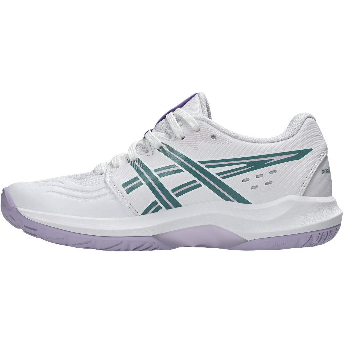 ASICS Powerbreak FF Håndboldsko Dame WHITE/FOGGY TEAL
