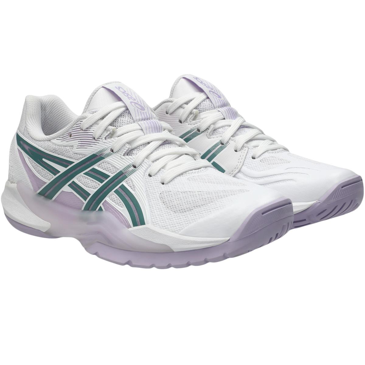 ASICS Powerbreak FF Håndboldsko Dame WHITE/FOGGY TEAL