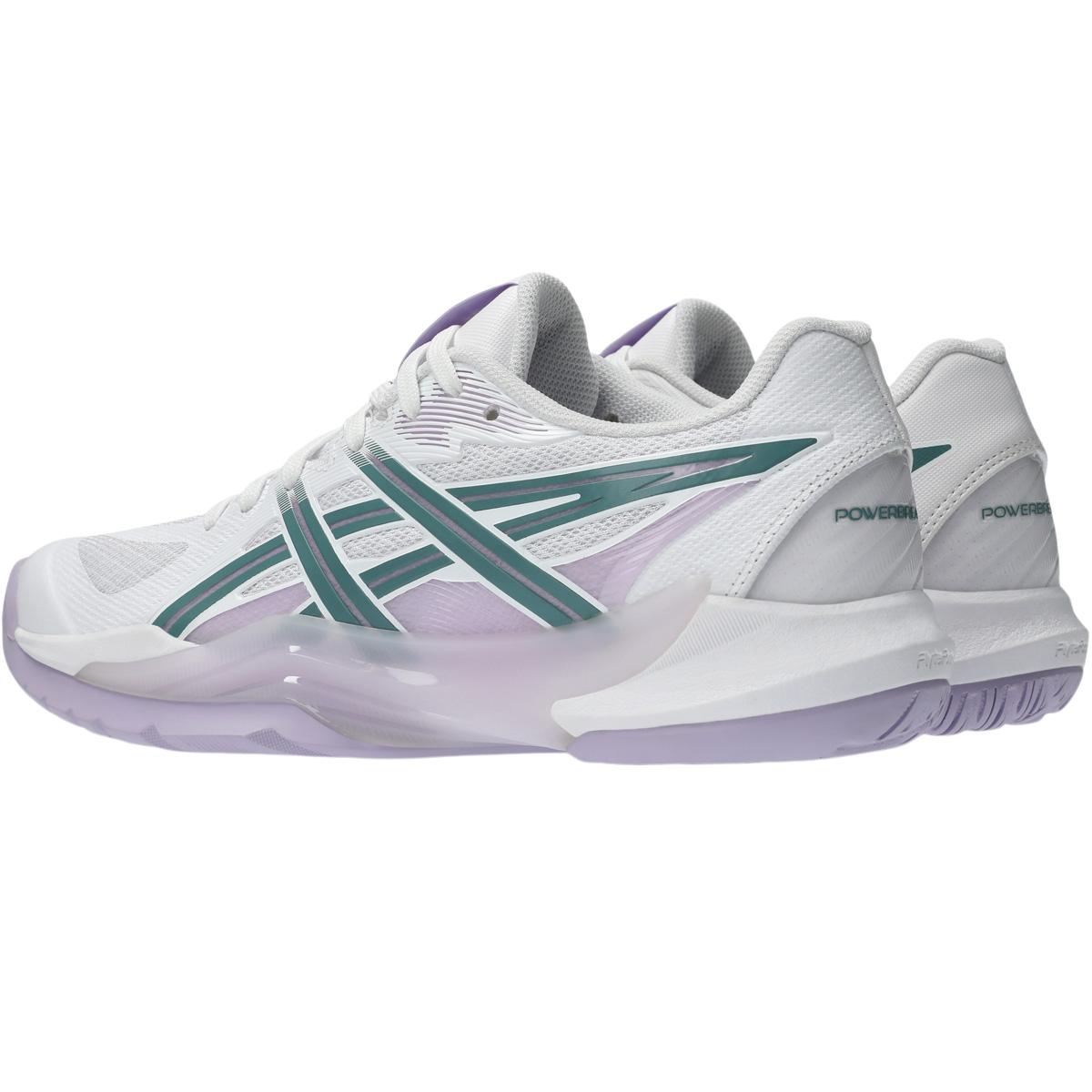 ASICS Powerbreak FF Håndboldsko Dame WHITE/FOGGY TEAL