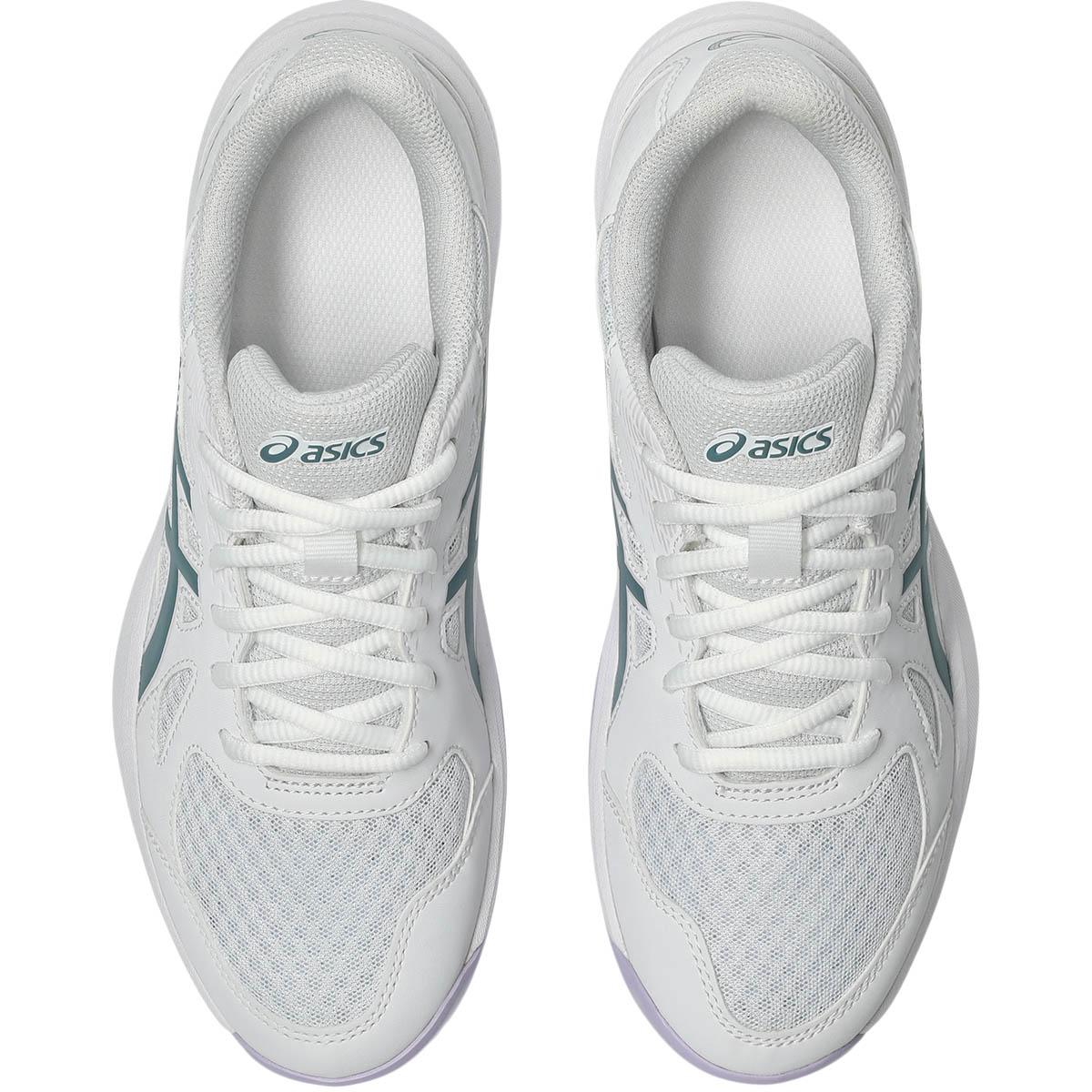 ASICS Upcourt 6 Indendørssko Dame WHITE/FOGGY TEAL