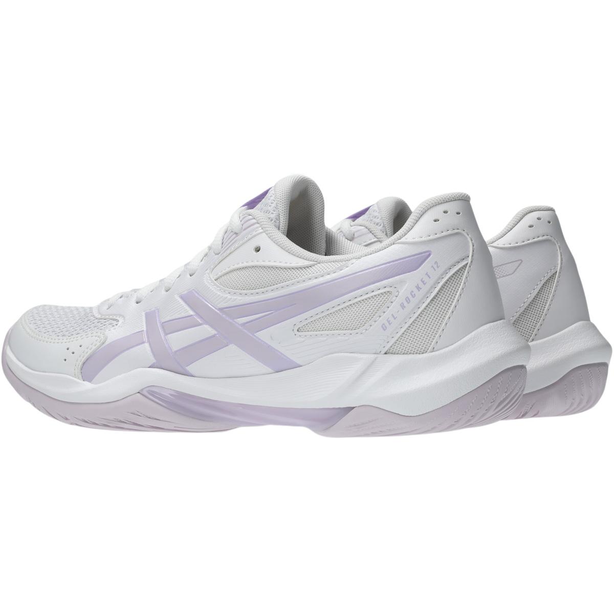 ASICS Gel-Rocket 12 Håndboldsko Dame WHITE/DAHLIA