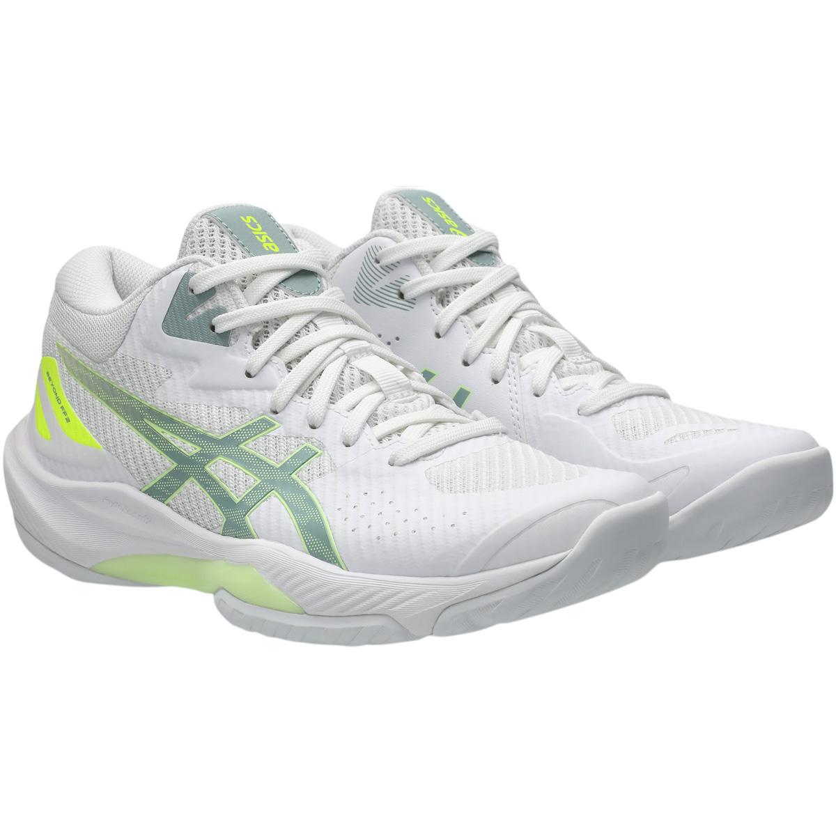 ASICS Beyond FF 2 Mid Håndboldsko Dame WHITE/OCEAN HAZE