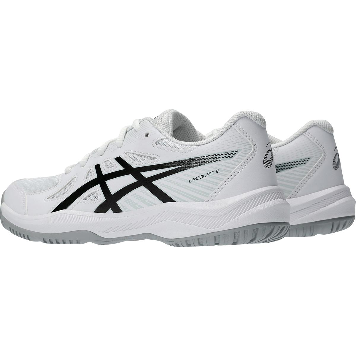 ASICS Upcourt 6 Indendørssko Børn WHITE/BLACK