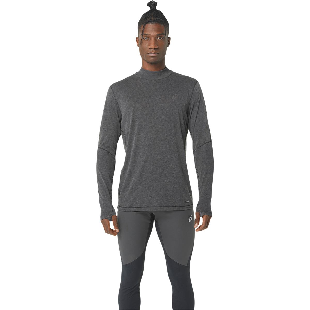 ASICS Metarun Mock Neck Langærmet Løbe T-shirt Herre PERFORMANCE BLACK