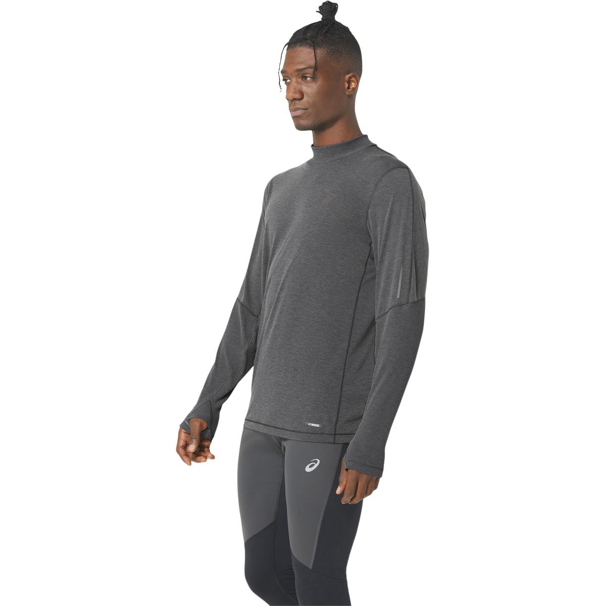 ASICS Metarun Mock Neck Langærmet Løbe T-shirt Herre PERFORMANCE BLACK