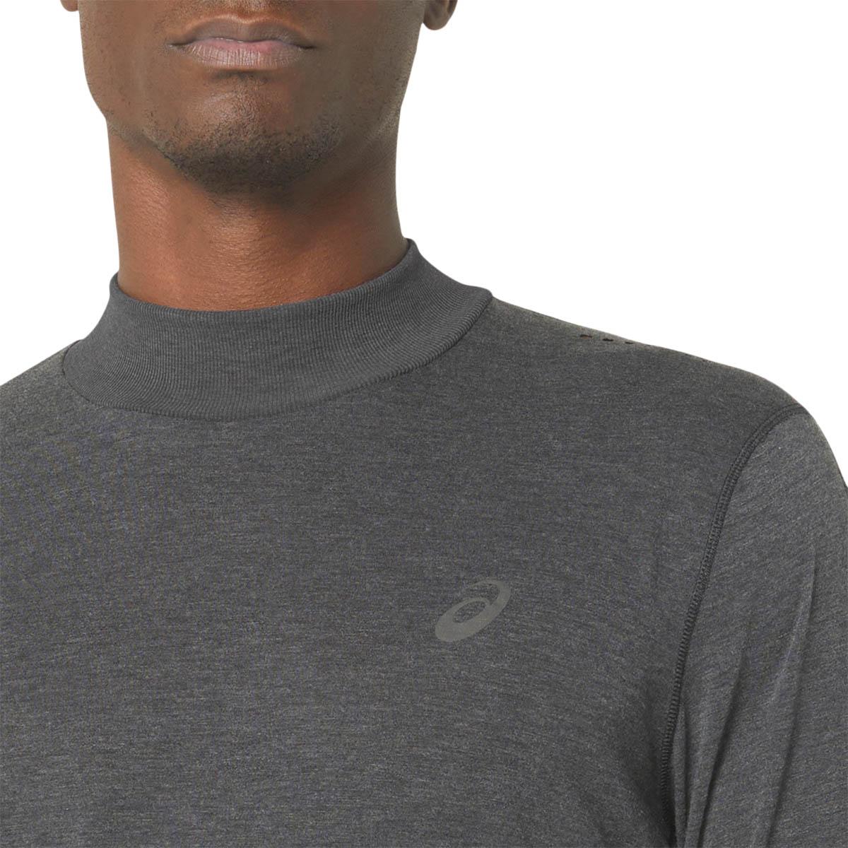 ASICS Metarun Mock Neck Langærmet Løbe T-shirt Herre PERFORMANCE BLACK