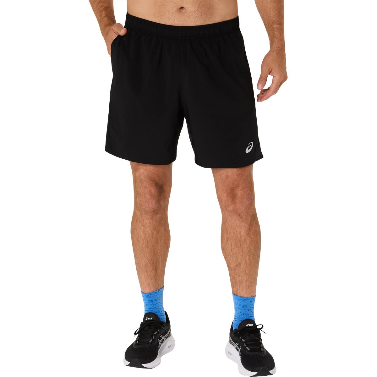 ASICS Core 7" Løpeshorts Herre BLACK/GRAPHITE GREY