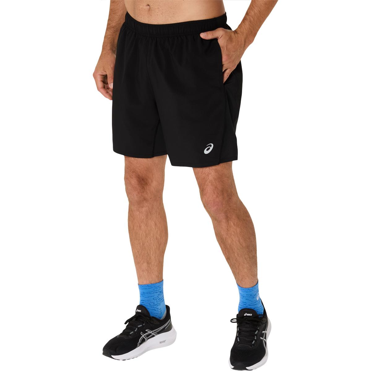 ASICS Core 7" Løpeshorts Herre BLACK/GRAPHITE GREY