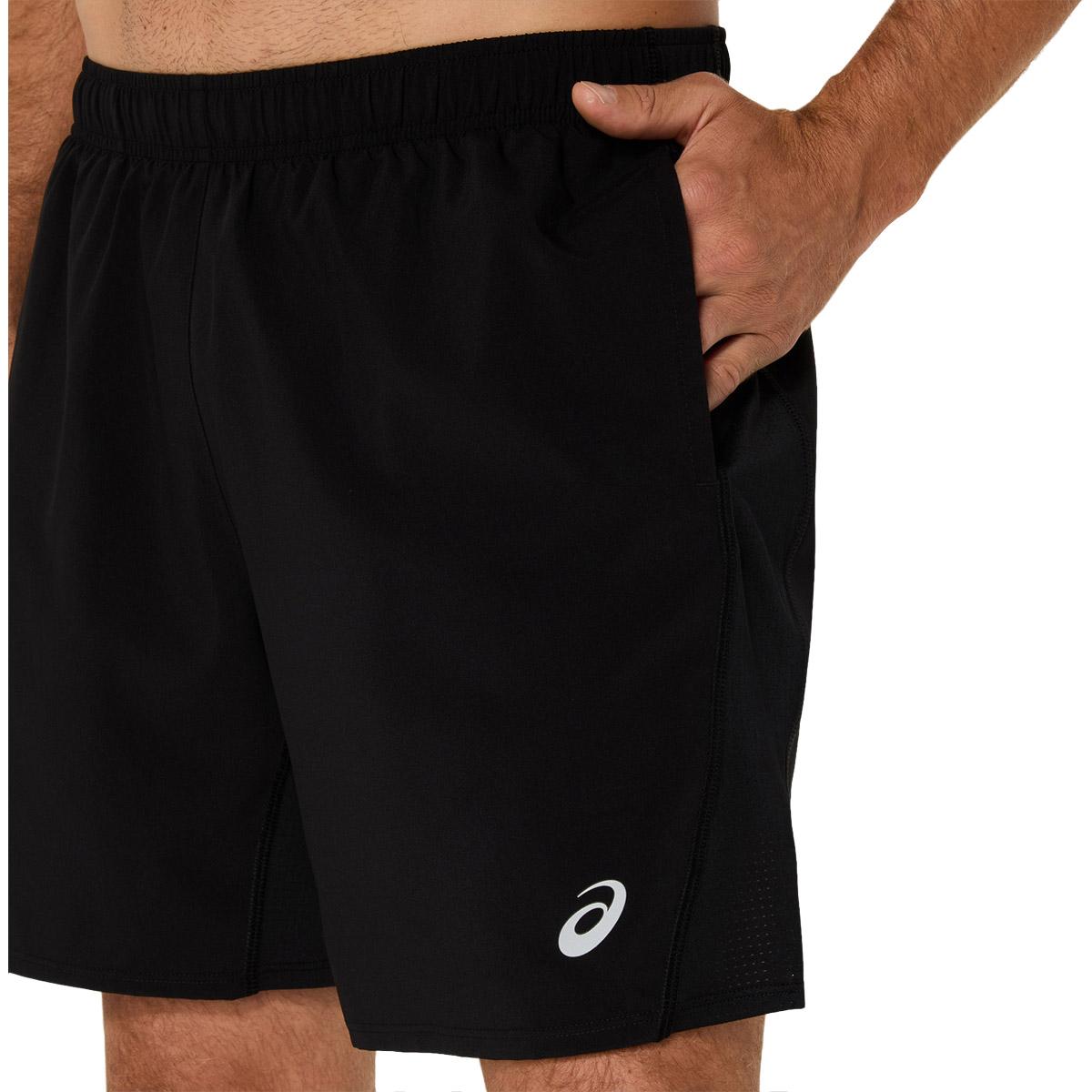 ASICS Core 7" Løpeshorts Herre BLACK/GRAPHITE GREY