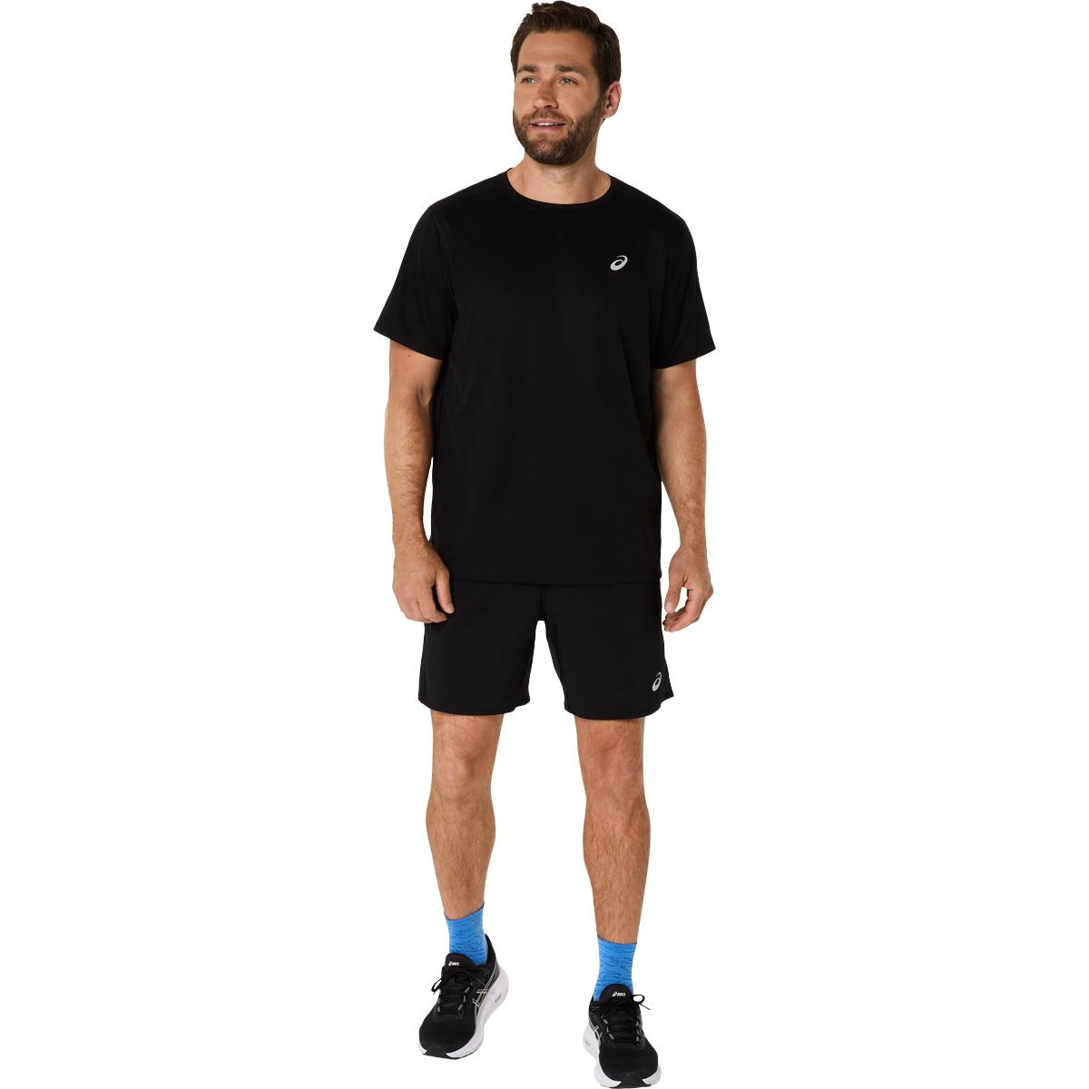 ASICS Core 7" Løpeshorts Herre BLACK/GRAPHITE GREY