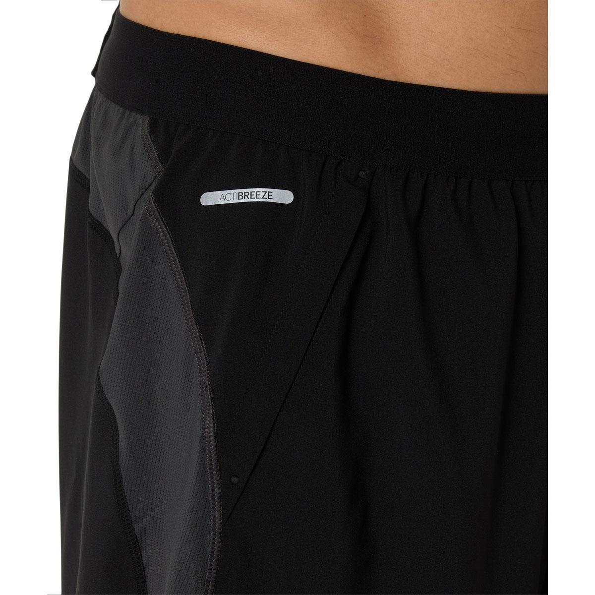 ASICS Road 2in1 7" Løpeshorts Herre PERFORMANCE BLACK/GRAPHITE GRE