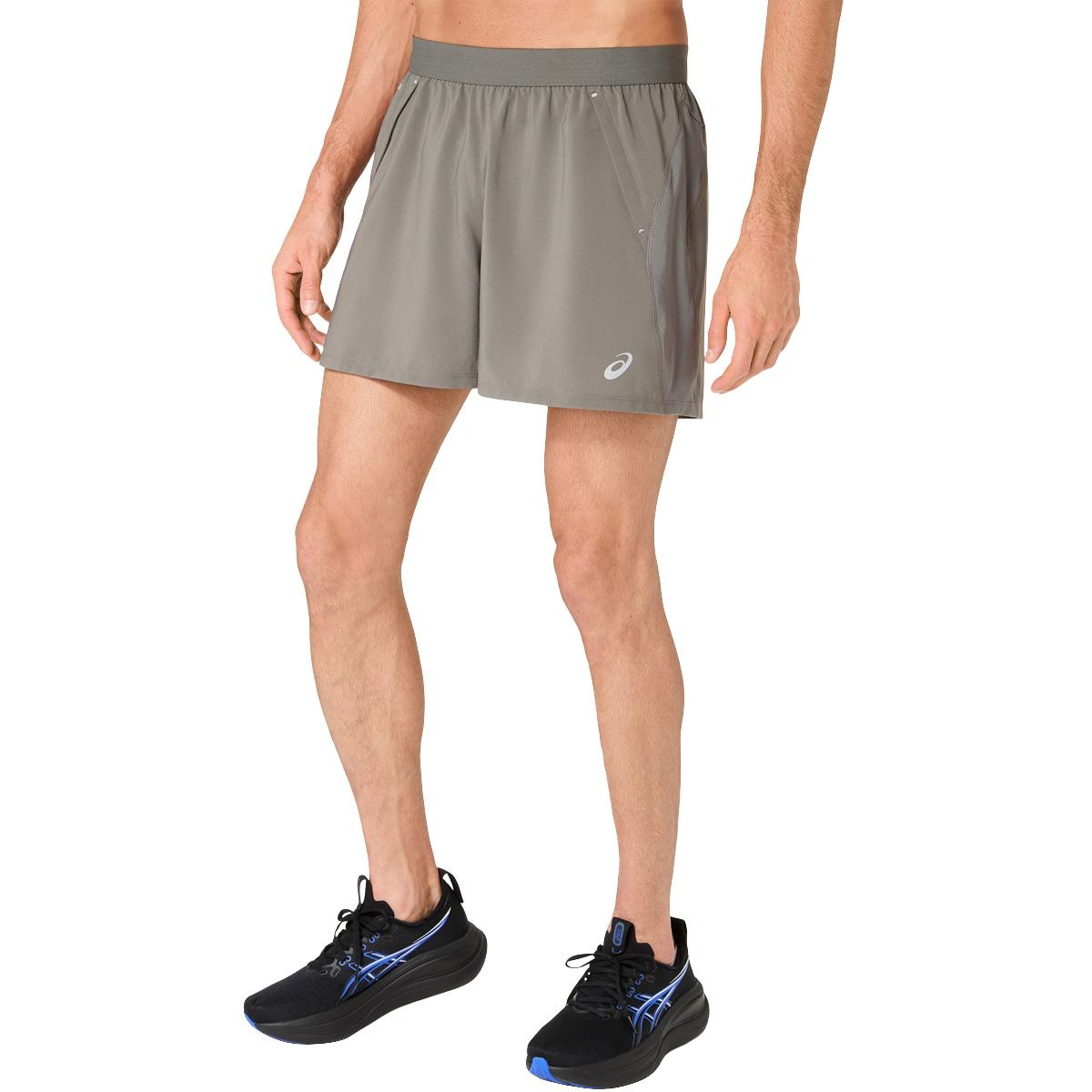 ASICS Road 5" Løpeshorts Herre TRUFFLE GREY