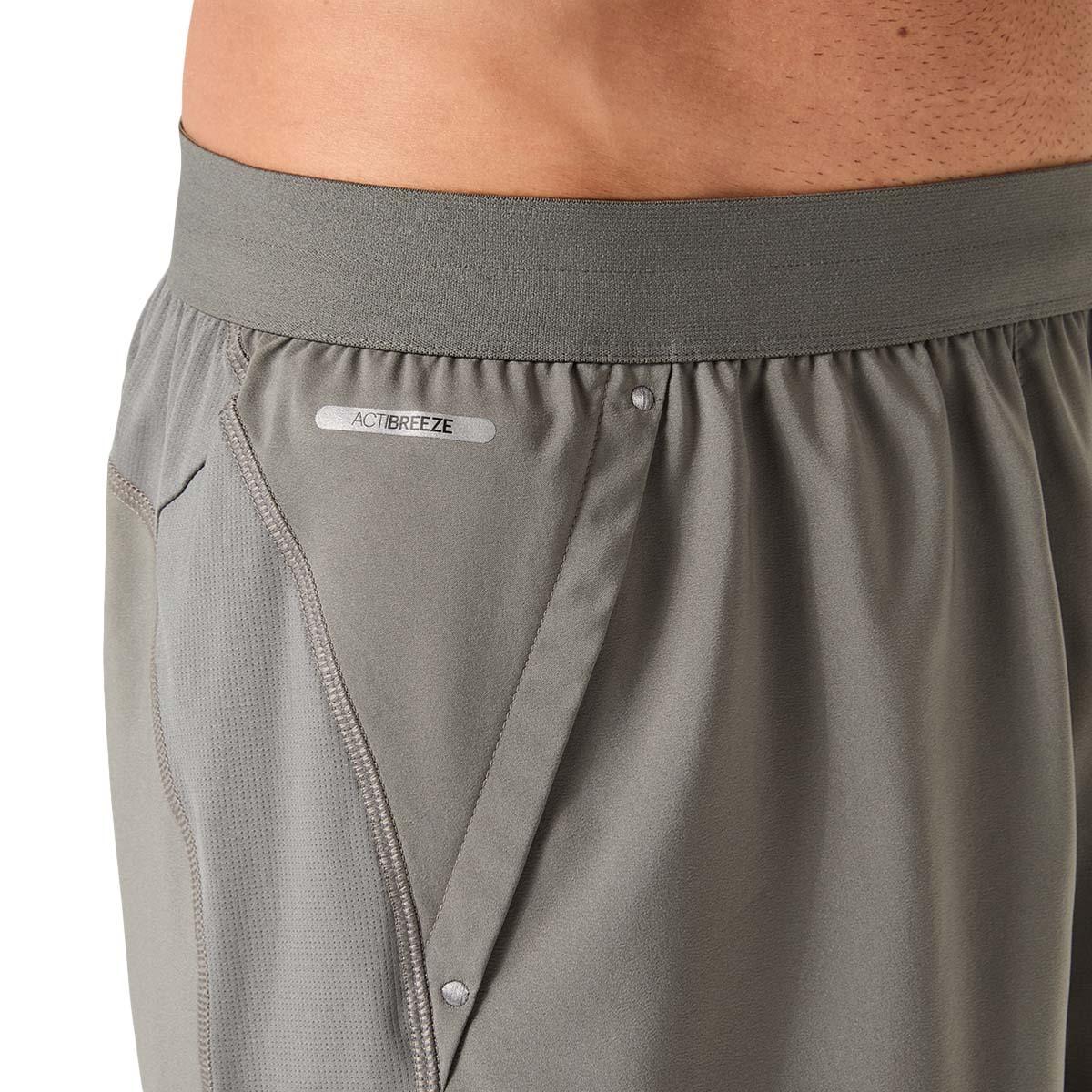 ASICS Road 5" Løpeshorts Herre TRUFFLE GREY