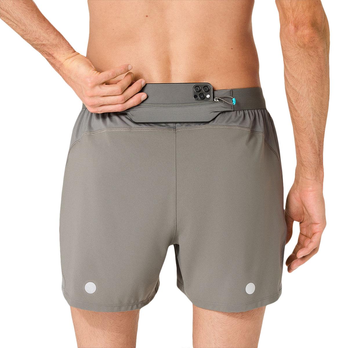 ASICS Road 5" Løpeshorts Herre TRUFFLE GREY