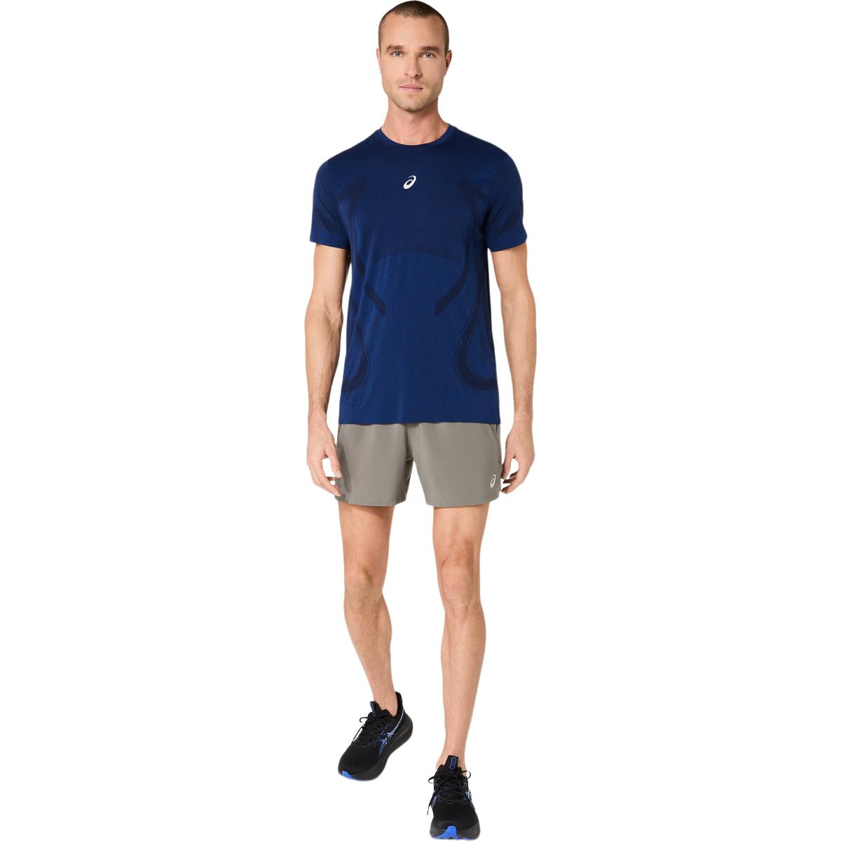 ASICS Road 5" Løpeshorts Herre TRUFFLE GREY