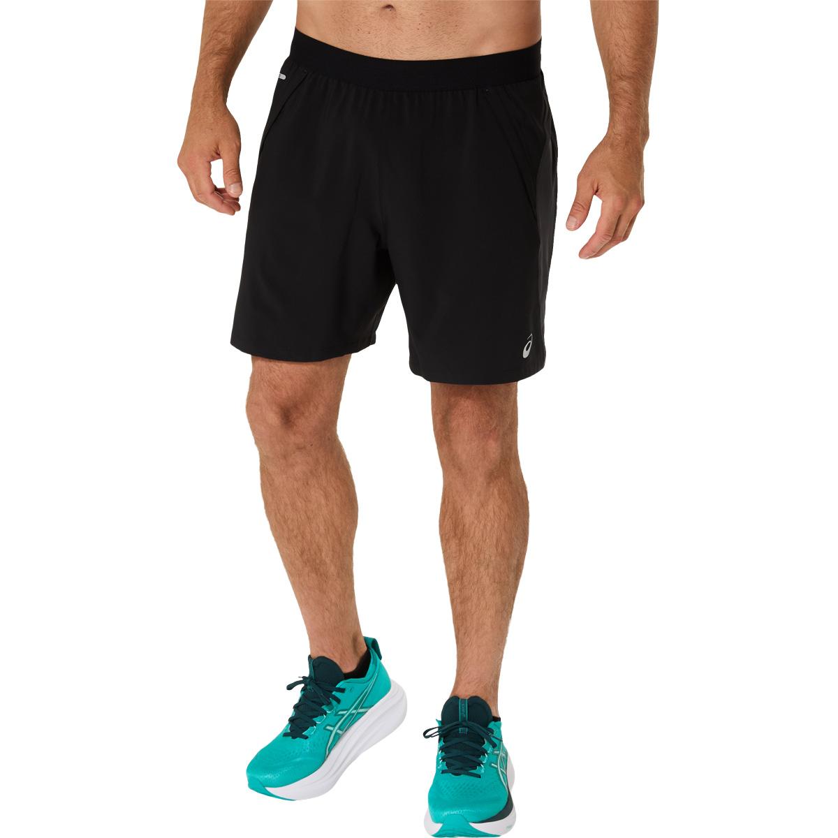 ASICS Road 7" Løpeshorts Herre PERFORMANCE BLACK/GRAPHITE GRE