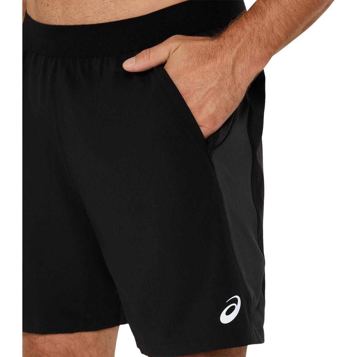 ASICS Road 7" Løpeshorts Herre PERFORMANCE BLACK/GRAPHITE GRE