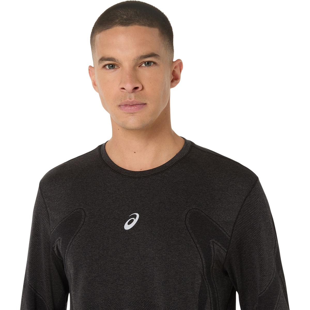 ASICS Road Seamless Langærmet Løbe T-shirt Herre Black