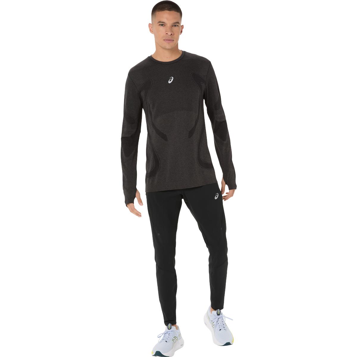 ASICS Road Seamless Langærmet Løbe T-shirt Herre Black