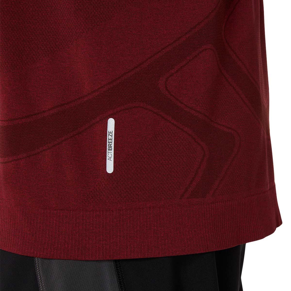 ASICS Road Seamless Langærmet Løbe T-shirt Herre Bordeaux