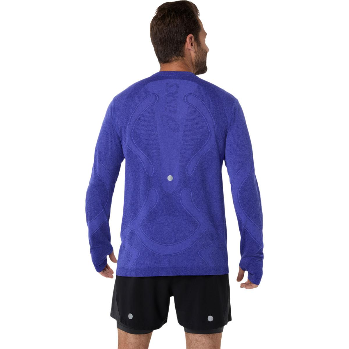 ASICS Road Seamless Langærmet Løbe T-shirt Herre Blue