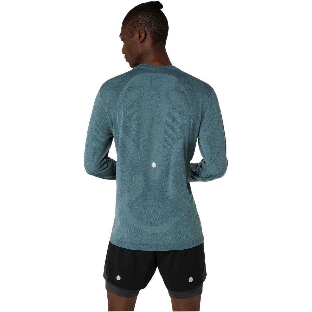ASICS Road Seamless Langærmet Løbe T-shirt Herre FOGGY TEAL