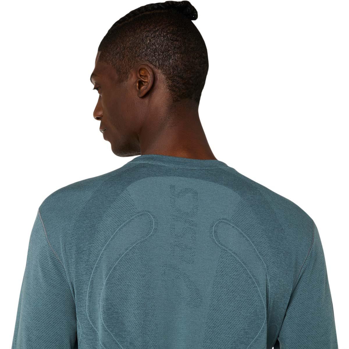 ASICS Road Seamless Langærmet Løbe T-shirt Herre FOGGY TEAL
