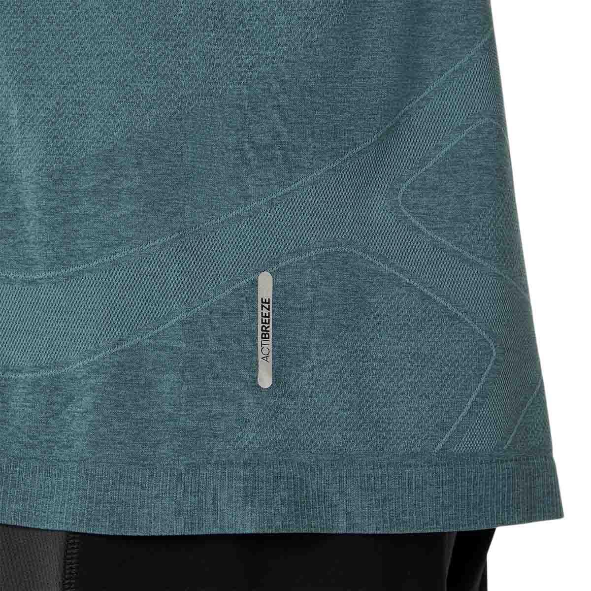 ASICS Road Seamless Langærmet Løbe T-shirt Herre FOGGY TEAL